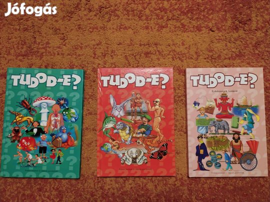 Tudod-e könyvek jó áron eladók!