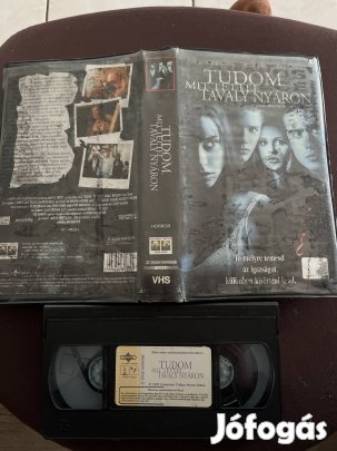 Tudom mit tettél tavaly nyáron vhs nagytok horror.  
