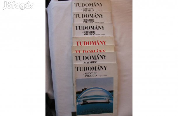 Tudomány Scientific American , 6 db