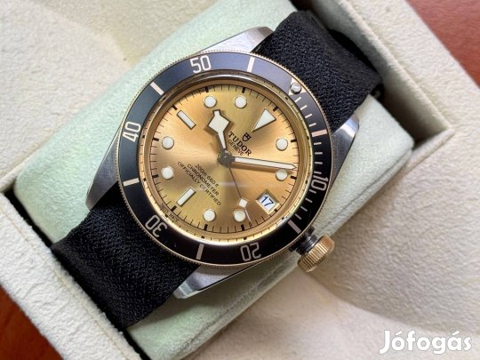 Tudor Black Bay arany-acél 41 újszerű Lgsw