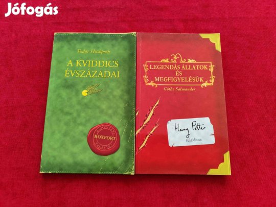 Tudor Hushpush: A kviddics évszázadai + Göthe Salmander: Legendás áll