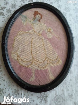 Tűgobelin hímzett kép