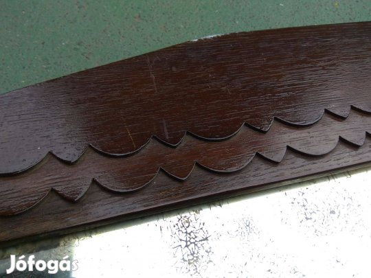 Tükör Díszített fa keretben Antik retro design