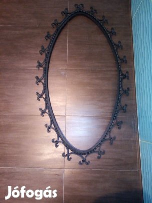 Tükör keret kovácsolt vas