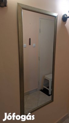 Tükör szálcsiszolt kerettel