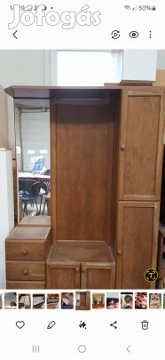 Tükrös Előszobafal