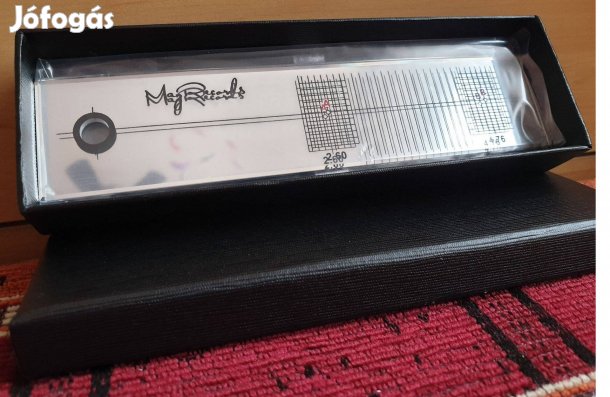 Tükrös Lemezjátszó hangszedő tű beállító sablon + Mikroszálas kendő Új