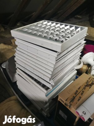 Tükrös Neon lámpatest 60x60 és 120x30cm