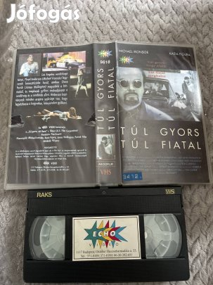 Túl gyors túl fiatal vhs kistok akció