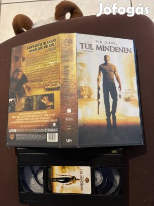 Túl mindenen akció vhs 