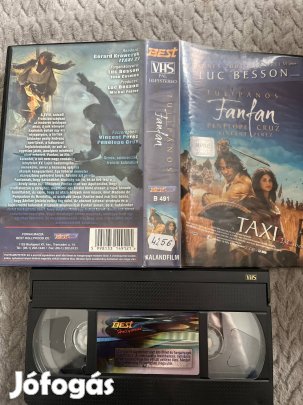 Tulipános fanfan vhs kistok  kaland