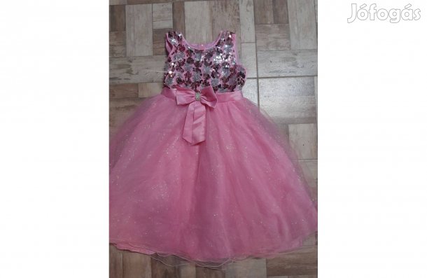 Tüllös rózsaszín csajos ruha