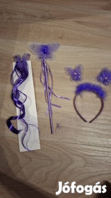 Tündér jelmez kiegészítőkkel