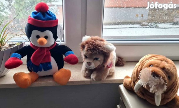 Tündéri minőségi plüss szinte új csipet-csapat
