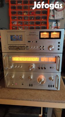 Tuner, deck, erősítő felújítva