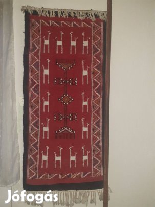 Tunéziai kézi szövésű gyapjú szőnyeg