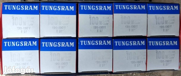 Tungsram izzók 110-120-130V!!! E27