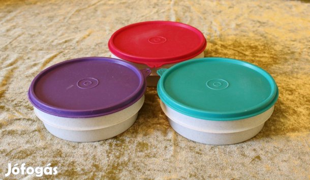 Tuppervare 3 db-os rágcsa tartó-Fagyasztóba,hűtőbe is ideális