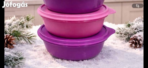 Tupperware 2db-os hitparádé szett 600 ml Új