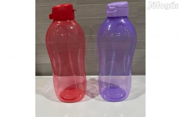 Tupperware 2x2l Öko palack szett Sportkupakos Új, akciós