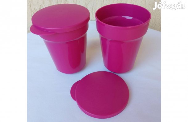 Tupperware Aloha Pohár tetővel 470 ml (2 db)