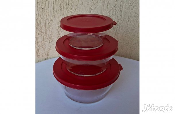 Tupperware Átlátszó Tál Szett