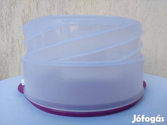 Tupperware Emeletes Tortatartó