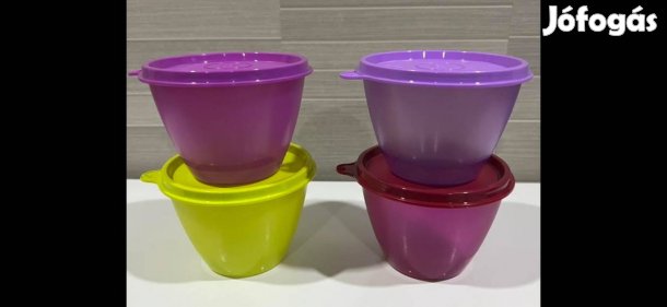Tupperware Fincsi tál szett 4x400 ml Új, akciós