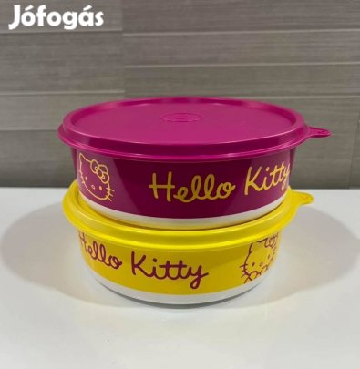 Tupperware Hello Kitty tál szett 2x700 ml Új