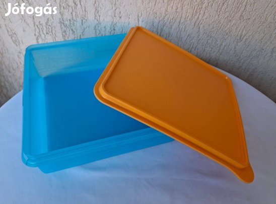 Tupperware Konyhaművész Sütis tároló 2,9 l kék-sára