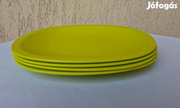 Tupperware Lapos nagy mikrózható tányér szett (4db)