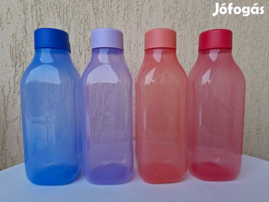 Tupperware Öko Palack csavaros kupakkal szögletes 1 L