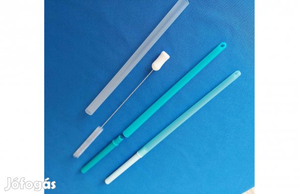 Tupperware Öko+ Szívószál (2db) + tisztító kefe szett