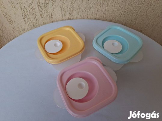 Tupperware Polytupper Mini Szögletes (3db 275 ml)