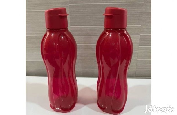 Tupperware csillogós bordó Öko palack 750 ml sportkupakos Új