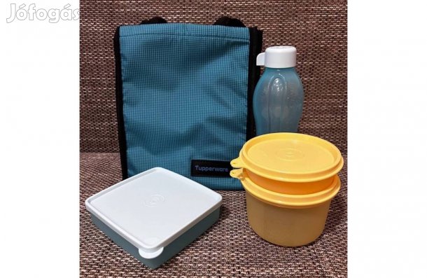 Tupperware ételhordó szett táskával Új