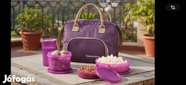 Tupperware ételhordó szett táskával Új, akciós