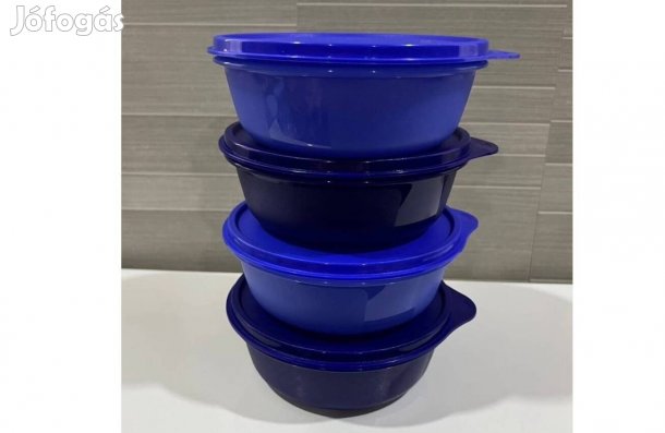 Tupperware kék hitparádé szett 600 ml Új