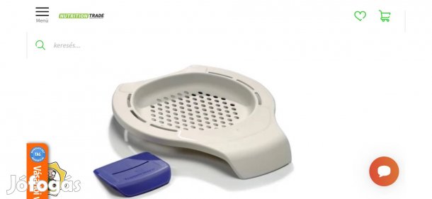 Tupperware kerek nokedliszaggató Új