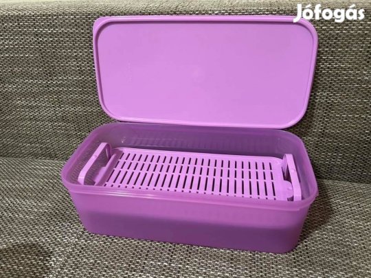 Tupperware lila Szupersztár ráccsal 6l Új