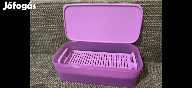 Tupperware lila Szupersztár ráccsal 6l Új