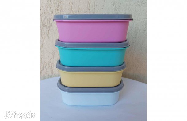 Tupperware ovális tároló szett 4 x 500 ml