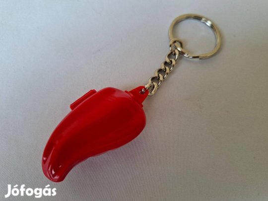 Tupperware paprika kulcstartó