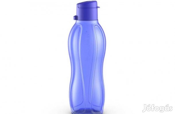 Tupperware sötétkék Öko palack sportkupakos 500 ml Új