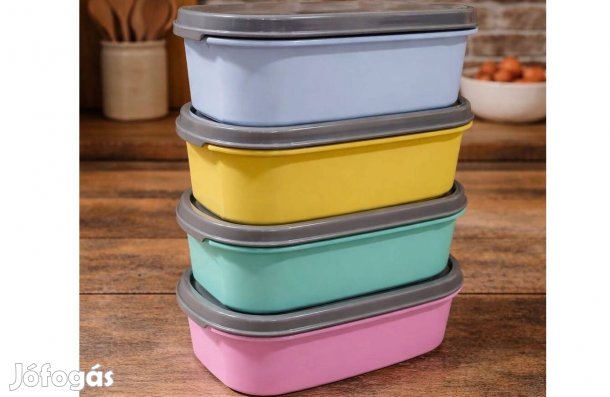 Tupperware színes Mindent bele tároló szett Új 500 ml