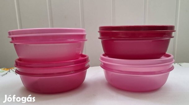 Tupperware színes saláták szett 300 ml Új
