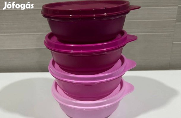 Tupperware színes saláták szett 4x300 ml Új