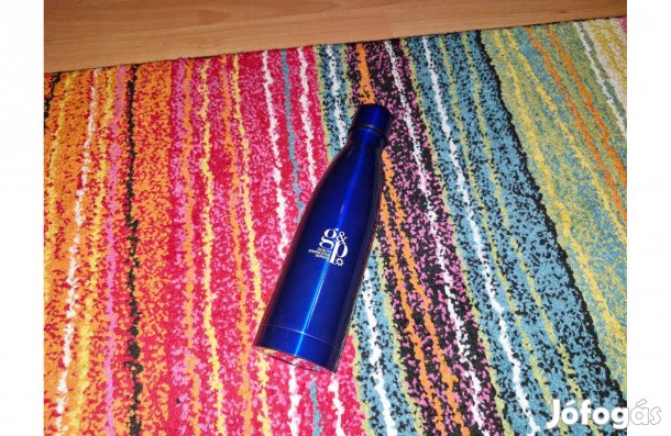 Túra kulacs, termosz - kék