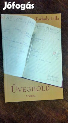 Turbuly Lilla : Üveghold ( versek dedikált )