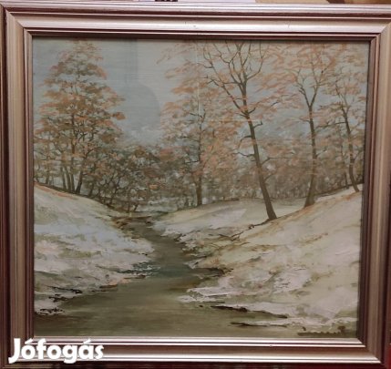 Turcsán Miklós: Havas táj 